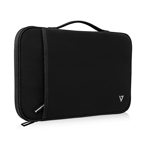 Funda Protectora Para Laptop V7 Negra 12.2 Pulgadas miniatura 2
