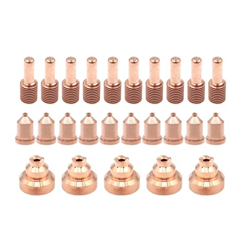 eddyweld 25pcs plasma electrode nozzle 212724 219682 212730 Consumables kits Compatible with Miller ICE-60T 80T/TM/CX 100T torch