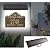 Faninc Solar Lights Outdoor for House Numbers - Black Adjustable Angle Outdoor Solar Light for Address Sign Plate - Wall Light for Home,Garden,Patio and Yard