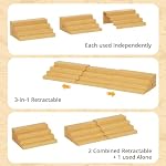 4-Tier Extra-Long Expandable Can Rack, Adjustable Bamboo Organizer for Pantry, Can Storage Holder for Pantry Shelf & Countertop, Large Capacity Holds 60 Cans (3.75oz), Patent Pending - Image 5