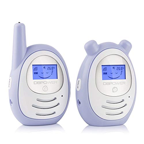 Dbpower Digital Audio Baby Monitor With Two Way And Talk Back Intercom System Up To 1 000ft Extended Range Lullaby Rechargeable Battery Operated Parent Unit To Help Always Connected To Your Baby Buy Online In