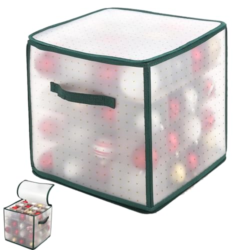 DFADKYWU Aufbewahrungsbox für Weihnachtskugeln, Weihnachtskugeln...
