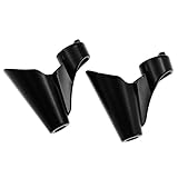 HDBUBALUS Motorcycle Front Black Turn Signal Mounts Relocation Kit Fit for Harley Sportster XL1200X...