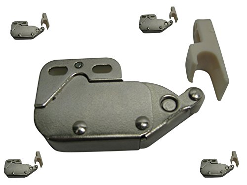 Preisvergleich Produktbild 5 x Latch Mini-Latch Möbelschnäpper Schnäpper Rollenschnäpper Federschnäpper