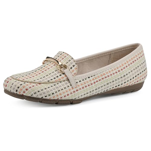 Image of CLIFFS BY WHITE MOUNTAIN Women's Glowing Cushioned Loafer Flat
