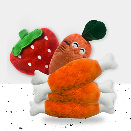 GWAWG 5 Stück Plüsch-Welpenspielzeug, weicher Stoff für Hunde, quietschendes Spielzeug für Haustier, Welpen, Kauspielzeug, interaktives Spielzeug für Hunde, wenn es langweilig ist