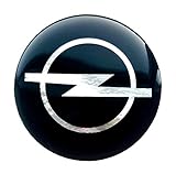 opel emblem kleben  Aufkleber 4 x 60 mm embleme kompatibel mit Opel radkappen nabenkappen nabendeckel Silikon