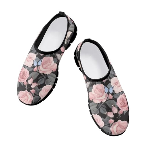Image of Women's Loafers Slip On Slip Shoe Casual Walking Shoes Non Slip Work Shoes Mesh Athletic Sneakers