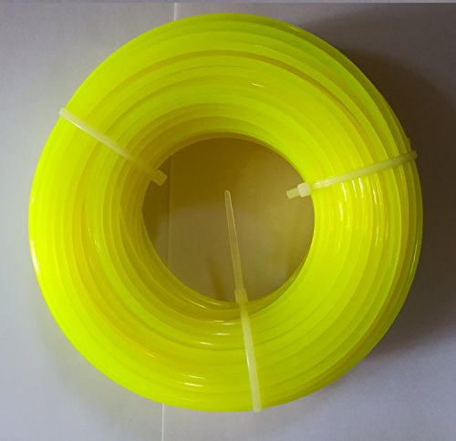 FASTRIM 3.0mm(0.12 inch) 40metreSquare/Yellow/Grass Cutter/Nylon Trimmer line