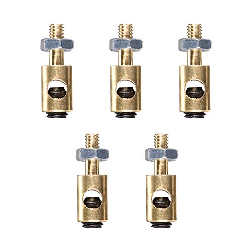 uxcell Linkage Stoppers Connecting Servo Arm,Push Rod for RC Airplane,D4x2.5mm 5pcs