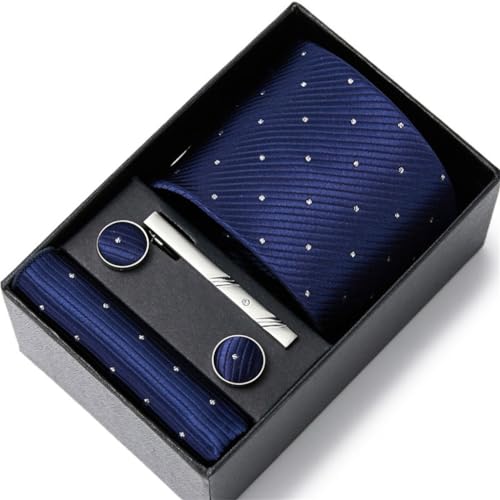 Corbata de Hombre Azul para Traje Formal Casual