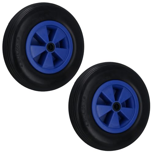 AB Tools Launch Trolley Wheels Puncture Proof Cellular Foam Sailing Dinghy Boat x 2 (Pair)