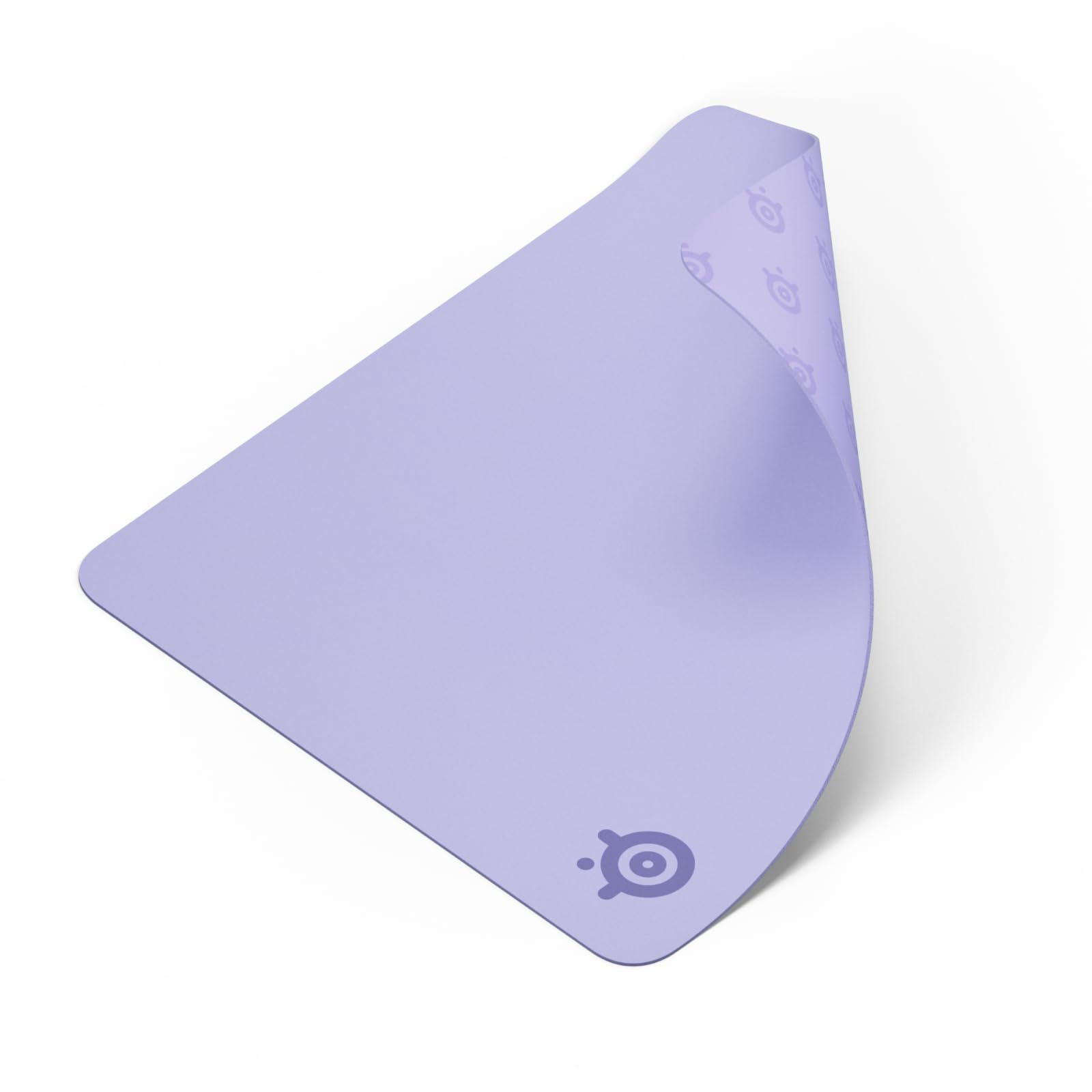 SteelSeries QcK Large Gaming Mousepad - Lavender - Non-Slip Silicone Rubber Base - Peak Tracking and Stability - Optimized for Gaming Sensors - 450 mm x 400 mm - FPS, MOBAs, RTS, MMO