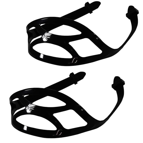 2 PCS Silicone Replacement Universal Dive Scuba Mask Strap Swimming Goggles Strap for Diving Swimming Snorkeling Accessories For Diving Swim Snorkel(BLACK)