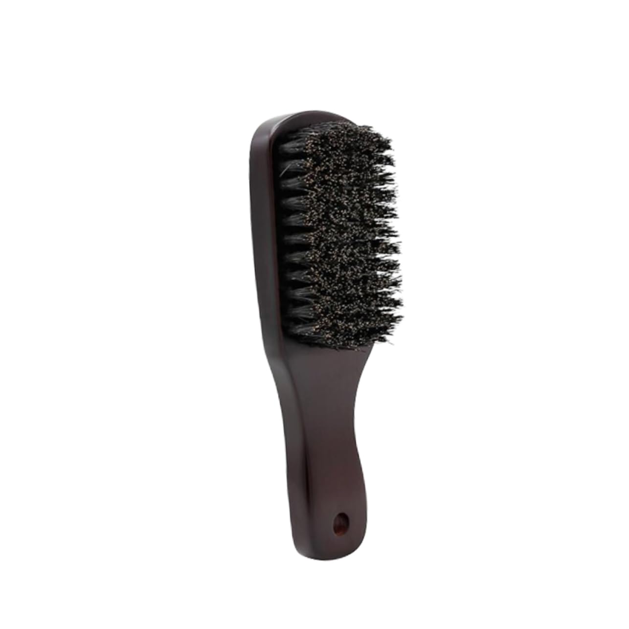 FRCOLOR Men's Beard Brush Mustache Comb Natural Bristle Gentle on Skin Portable for Travel Professional Beard Care