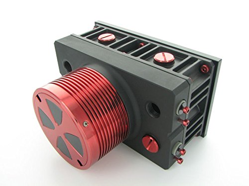 Monsoon Series Two D5 Premium Dual Bay Reservoir, Red