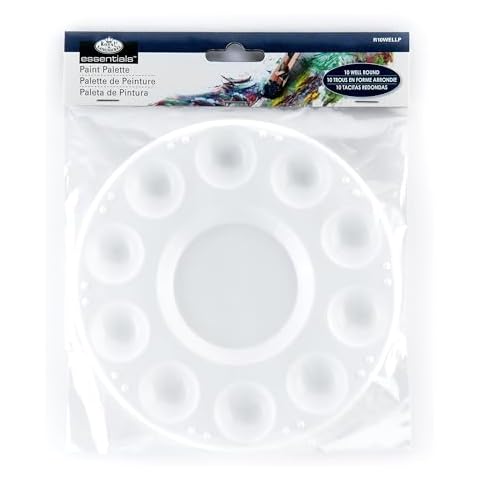 Royal & Langnickel Essentials Paint Palette with Reservoir Cover