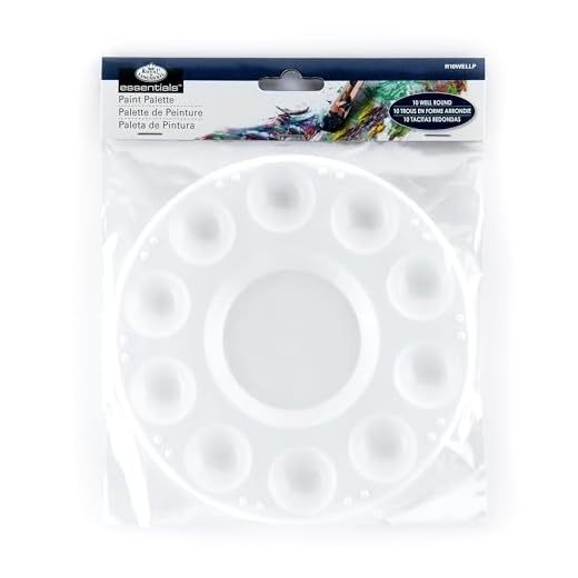 Royal & Langnickel - Paleta Redonda de pinturas de Plástico