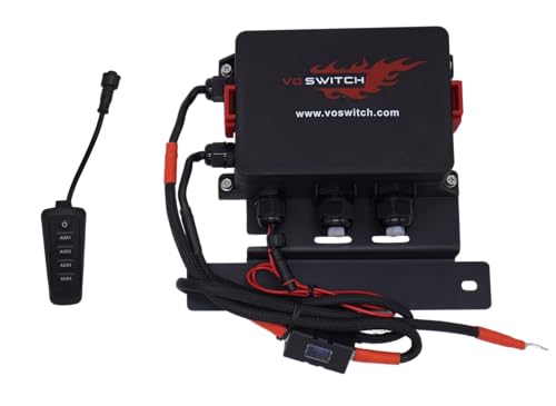 Voswitch JL400 Grab Handle Switch Panel for Jeep Wrangler JL 2018-current and Gladiator 2020-current