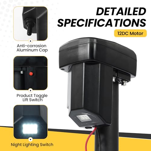 Pafessa 12V Electric Tongue Jack