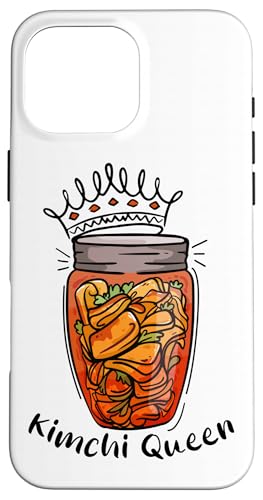 韓国料理 スパイシーな食通 私はキムチ愛好家が大好き 韓国 スマホケース iPhone 16 Pro Max 用