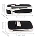 iSuperb Foldable Pencil Case Zipper Big Capacity Aesthetic Canvas Pencil Pouch Compartments Stationery Organizers Pen Bag for Kids Girls Boys Teen Child Student School Supplies Makeup Bags