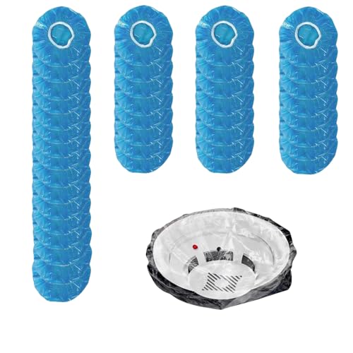 40 PCS Smoke Detector Cover Fire Alarm Cover 6.2 Thickened Elastic Plastic