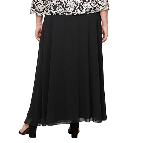 Alex Evenings Women's Full Length Formal Maxi Skirt (Plus Size)2