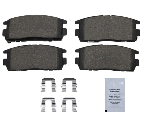 Image of HUSCH Rear Ceramic Brake Pad Kit Fit For Chevrolet Captiva Sport 2012-2015 | For Chevrolet Captiva Sport 2012-2015, For Pontiac Torrent 2007-2009, For Saturn Vue 2008-2010
