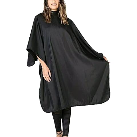 IC-collection Professionelle Haarschneideumhang Schwarz mit Hakenverschluss Cover