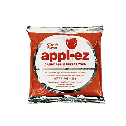Apple EZ Cherry Candy Apple Mix with 50 Wood Apple Sticks