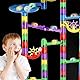 Tadpolez 40 Stück Glasmurmeln Murmeln Kinder, glasmurmeln bunt,Glasmurmelnim Dunkelnleuchten,Für Marmorbahn-Spiel,Murmelbahn-Zubehör,DIY Und Heimdekoration