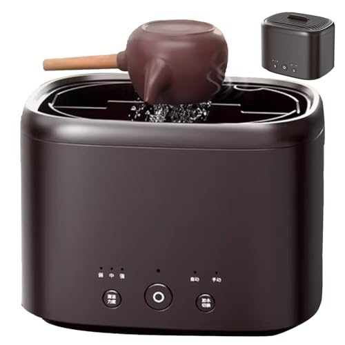 Lavavasos Eléctrico para Vasos De Vidrio, Lavavasos De 1,7 litros, 3 Modos De Llenado De Agua, Llenado Automático De Agua, Herramienta De Limpieza De Vasos De Café De Escritorio, para Botellas