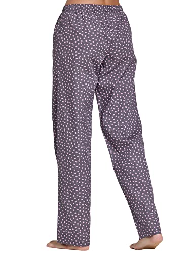 Image of CYZ Women's 100% Cotton Woven Poplin Sleep Pajama Pants