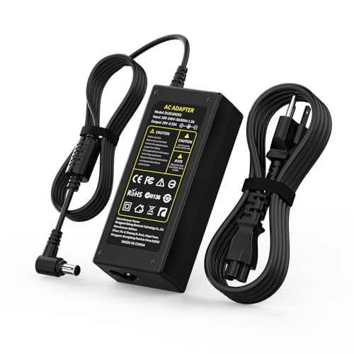 48W 19V 2.53A TV Charger Compatible with Samsung A4819-FDY, UN32J400, UN32J4000AF, UN32J400DAF, UN32J5205, UN32J400DAFXZA, UN32J5205AF, BN44-00835A, BN44-00838A, BN44-00837A, BN44-00886A Power Cord