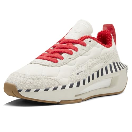 PUMA Mens Scuderia Ferrari Style Ultimate Nitro Q Lace Up Sneakers Shoes Casual - Beige - Size 10.5 M2