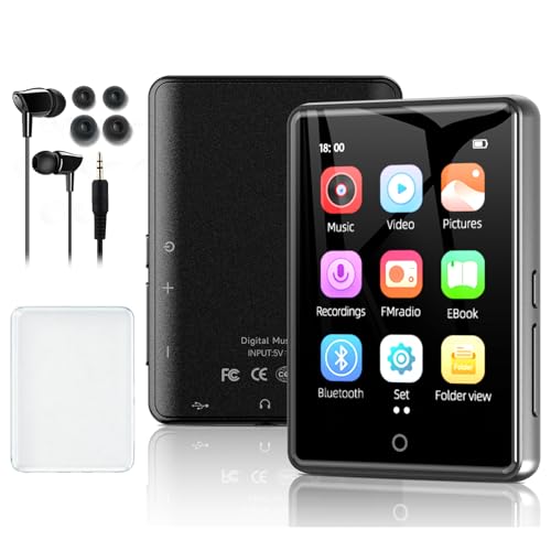 Lecteur MP3 64 Go cadeau parfait avec radio FM et podomètre pour l'anniversaire d'un enfant