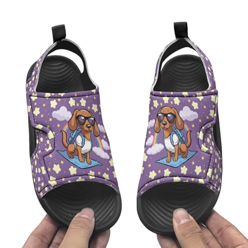 Hook and Loop Kid's Toddler Boys Sandal Open Toe Design for Vacation Sport Leather Sandals (Toddler/Little Kid)2