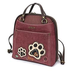 Paw Print - Burgundy