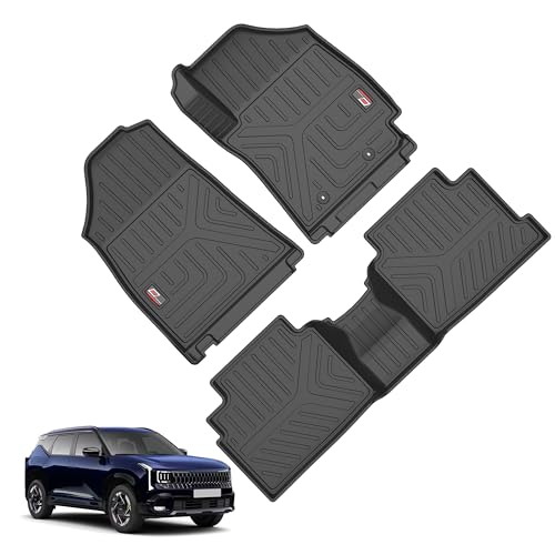 Image of GFX Life Long Car Floor Mats for Kia Seltos (2026.01 Onwards) | Heavy Duty 3D Custom Fit Mats | All Weather Waterproof Anti-Slip Foot Mats | Premium Interior Protection & Easy Clean Design