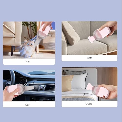 Image of Handheld Vacuum Cleaner, Cordless Desktop Vacuum Cleaner One Button Switch for Office (1 pc)