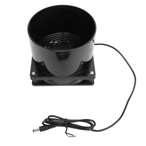 Ventilador de extracción Pssopp para garaje, con brida ABS y rejilla plástica de seguridad, 2600 RPM, 430 CFM para baño, RV, invernadero, habitación de mascotas y ventilación del hogar miniatura 2