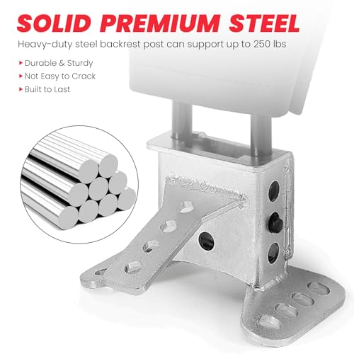 Image of 1997-2025 Adjustable Rider Driver Backrest compatible with Harley Davidson Touring Street Glide Road Glide Road KING Electra Ultra Limited W /Mounting Bracket