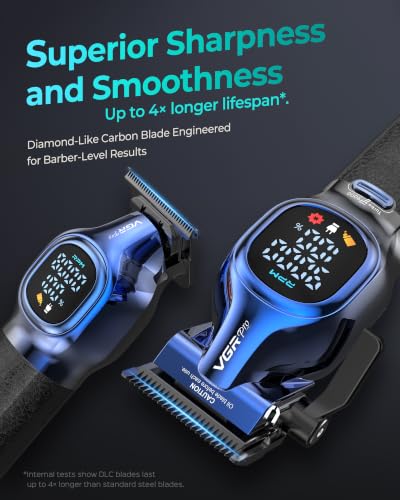 Image of VGRPRO Professional Hair Clippers for Men, Cordless Clipper and Trimmer Set