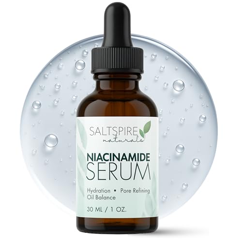 Image of Niacinamide Serum - Oil Balancing & Pore-Refining Face Serum with Vitamin B3 | Hydrating, Blemish-Control & Brightening Formula for Clear Skin | 30 mL / 1 oz