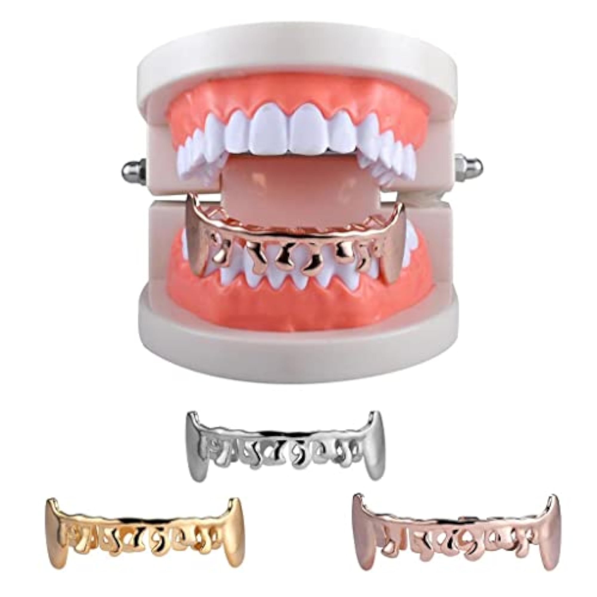 Glossy Hip Hop Teeth Grills Hollowen Accessory