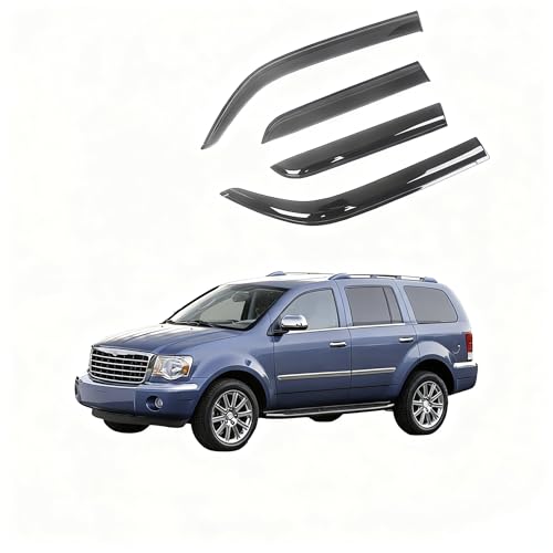 AnJWen Deflectores de Aire para Chrysler Aspen 2007-2010，Deflectores de Viento, Cortavientos Ventana Coche Accesorios para Coches