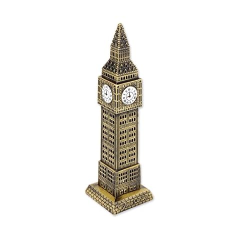 ds. distinctive style Metallic Big Ben Tower Model Statue Decoration (18cm) Cover