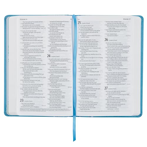NLT Keepsake Holy Bible for Baby Boys Baptism Easter, New Living Translation, Blue