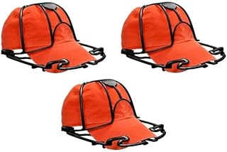 Perfect Curve Cap Washer - Hat and Visor Cleaning Rack. for Hats with Flat and Curved Brims. Made in USA.